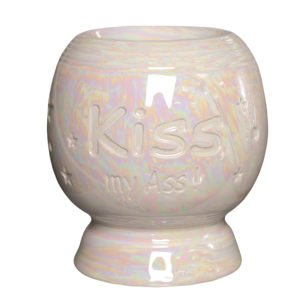 Aroma 'Kiss My A**' Electric Ceramic Wax Melt Warmer Extra Image 1
